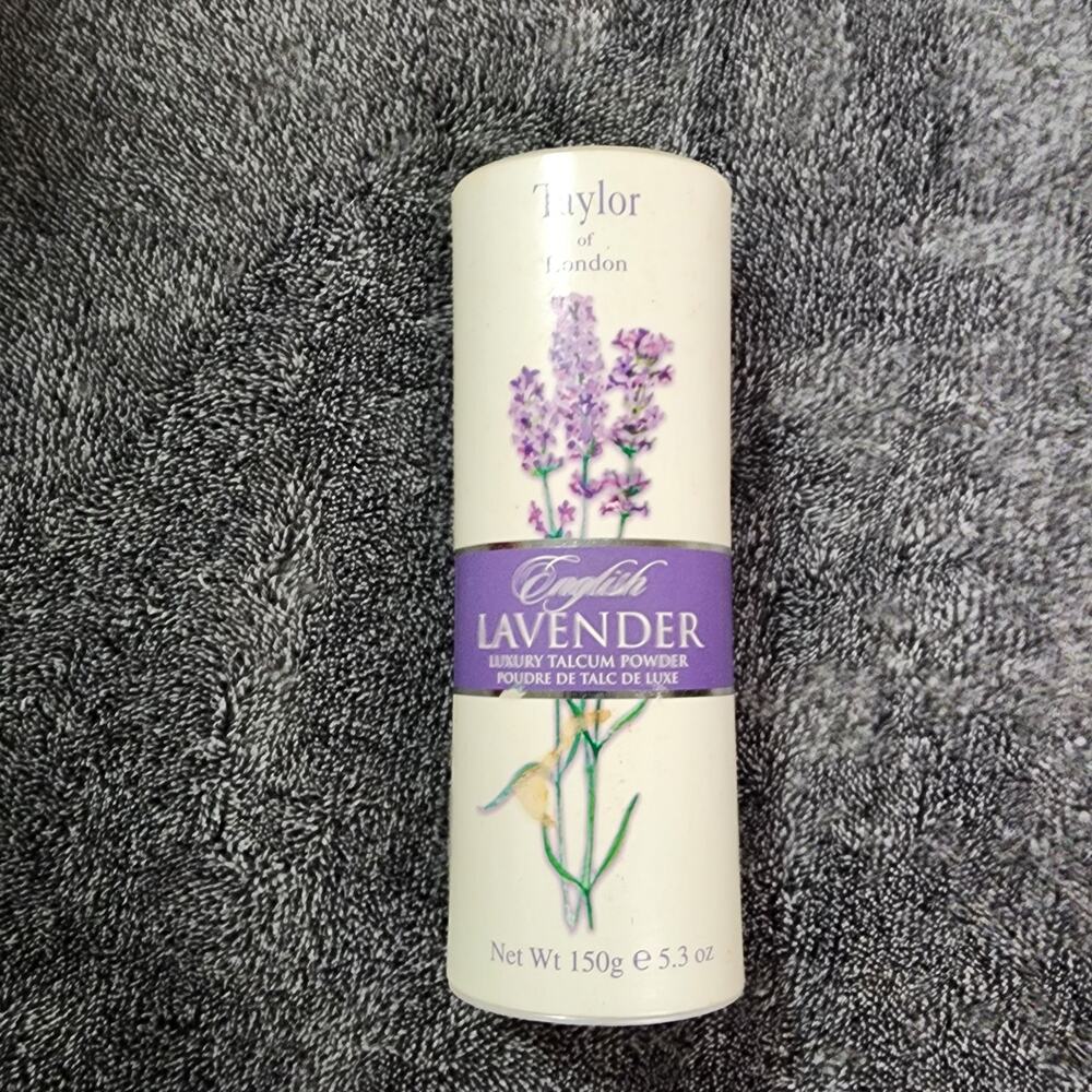 New Taylor of London English Lavender Perfumed Powder 5.3oz b34